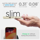 Spigen iPhone 15 Plus -kuori Ultra Hybrid Mute Beige