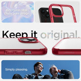 Spigen iPhone 15 Plus Suojakuori Ultra Hybrid Red Crystal