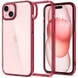 Spigen iPhone 15 Plus Suojakuori Ultra Hybrid Red Crystal