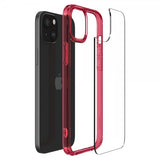 Spigen iPhone 15 Plus Suojakuori Ultra Hybrid Red Crystal