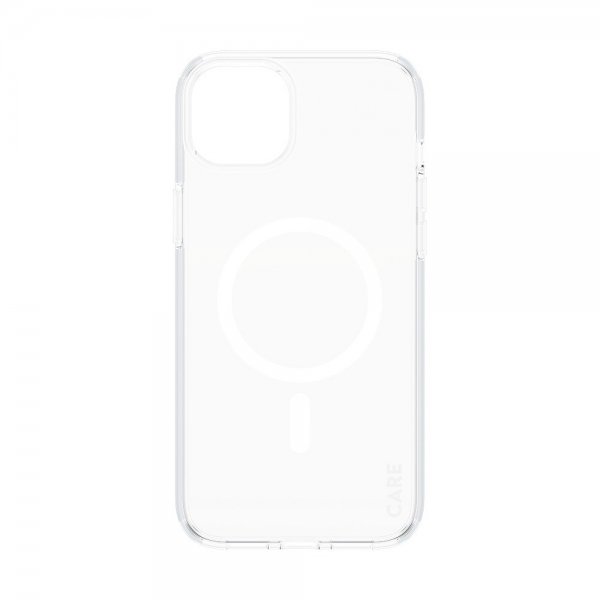 CARE by PanzerGlass iPhone 15 Plus -suojakuori, Urban Combat, MagSafe, valkoinen