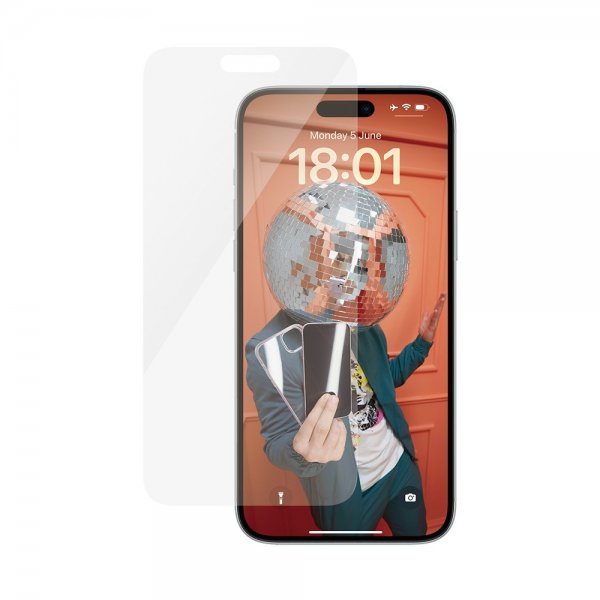 PanzerGlass iPhone 15 Plus -näytönsuoja, Classic Fit