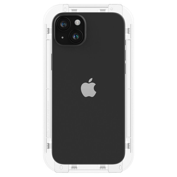 Spigen iPhone 15 Plus/iPhone 16 Plus -näytönsuoja GLAS.tR EZ Fit 2-pack
