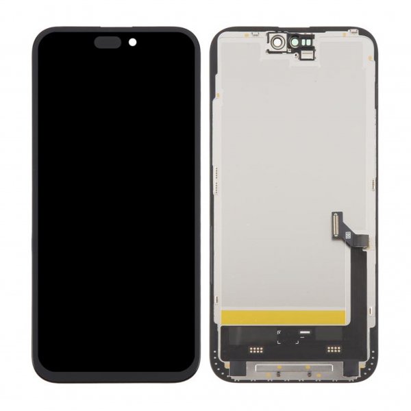 iPhone 15 Plus Soft OLED -näyttö, korkealaatuinen, musta (DD-merkki)