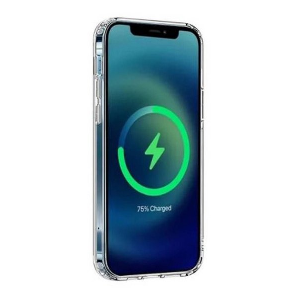 Rvelon iPhone 15 Plus -suojakuori TPU MagSafe Läpinäkyvä