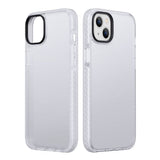 iPhone 15 Plus Suojakuori Iskunvaimennus TPU Valkoinen