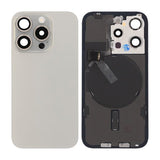 iPhone 15 Pro Takalasi Täydellinen Alkuperäinen Luonnollinen Titaani