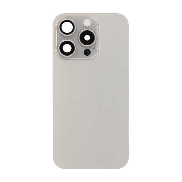 iPhone 15 Pro Takalasi Täydellinen Alkuperäinen Luonnollinen Titaani