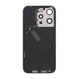 iPhone 15 Pro Takalasi Kokonainen OEM - Titaaninvärinen Musta
