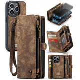 CaseMe iPhone 15 Pro Kotelo 008 Series Irrotettava Kuori Ruskea