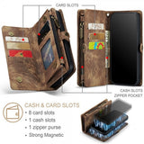 CaseMe iPhone 15 Pro Kotelo 008 Series Irrotettava Kuori Ruskea