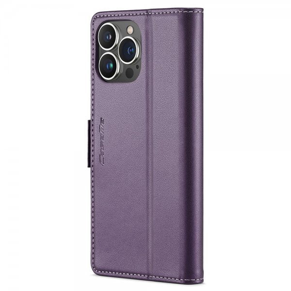 CaseMe iPhone 15 Pro -kotelo 023 Series Violetti