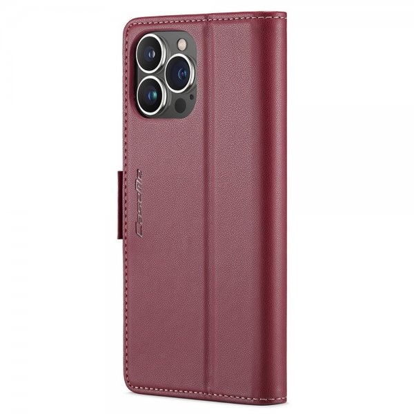 CaseMe iPhone 15 Pro -suojakuori 023-sarja, punainen
