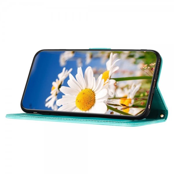 iPhone 15 Pro Kotelo Kukallinen Kuvio Vihreä