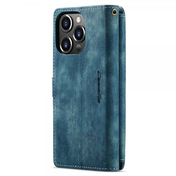CaseMe iPhone 15 Pro Kotelo C30-sarja Petrol