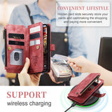 CaseMe iPhone 15 Pro -suojakuori C30 Series Punainen