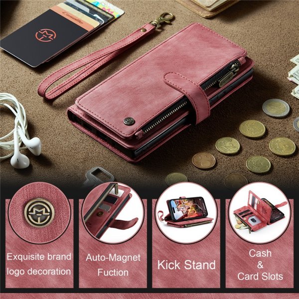 CaseMe iPhone 15 Pro -suojakuori C30 Series Punainen