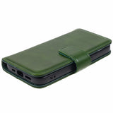 Nordic Covers iPhone 15 Pro Kotelo Essential Leather Juniper Green