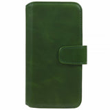 Nordic Covers iPhone 15 Pro Kotelo Essential Leather Juniper Green