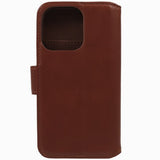 Nordic Covers iPhone 15 Pro Kotelo Essential Leather Maple Brown