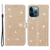 iPhone 15 Pro Kotelo Kimalteleva Kulta