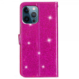 iPhone 15 Pro Kotelo Kimalteleva Magenta