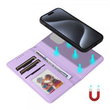 Betopnice iPhone 15 Pro -kuori irrotettavalla kuorella 005 Violetti