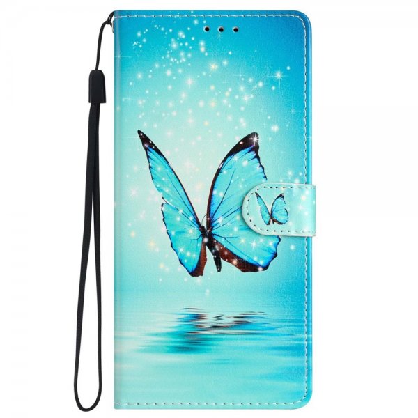 iPhone 15 Pro Kotelo Kuva Sininen Perhonen
