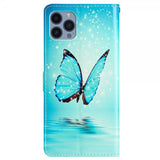 iPhone 15 Pro Kotelo Kuva Sininen Perhonen