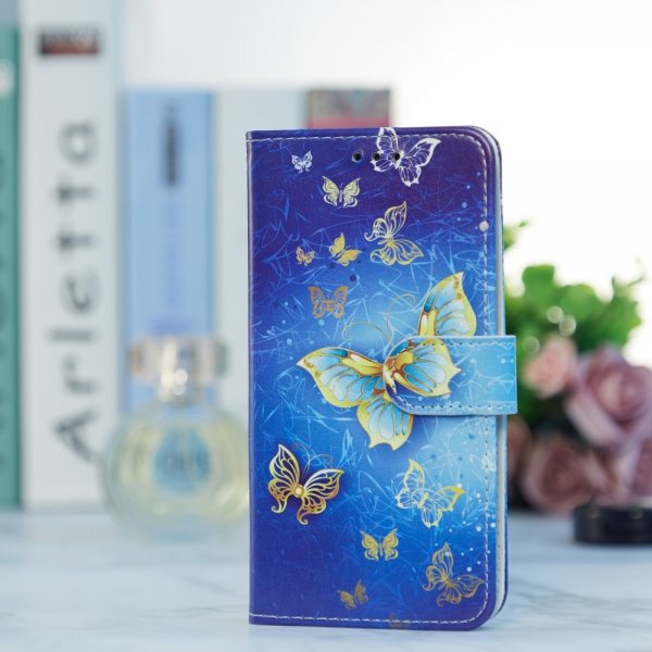 iPhone 15 Pro Kotelo Kuosi Kultainen Perhonen