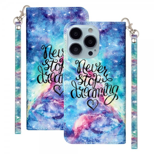 iPhone 15 Pro Kotelo Kuosi Never Stop Dreaming