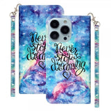 iPhone 15 Pro Kotelo Kuosi Never Stop Dreaming