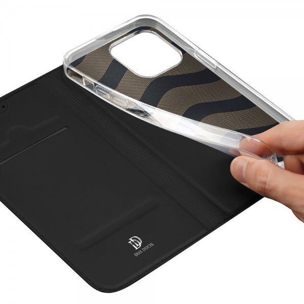 Dux Ducis iPhone 15 Pro Kotelo Skin Pro Series Musta
