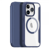 Dux Ducis iPhone 15 Pro -kotelo, Skin X Pro Series MagSafe, sininen