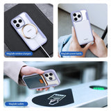 Dux Ducis iPhone 15 Pro -kotelo, Skin X Pro Series MagSafe, violetti