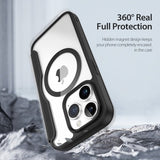Dux Ducis iPhone 15 Pro Kotelo Skin X Pro Series MagSafe Musta