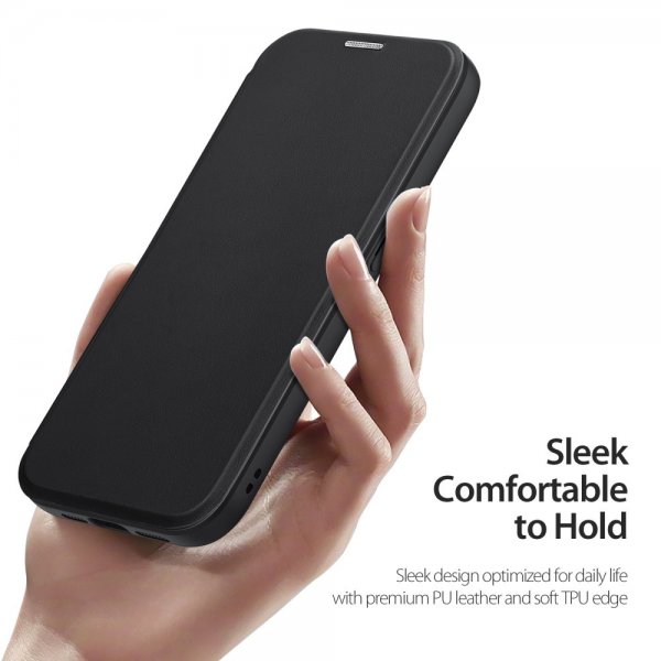 Dux Ducis iPhone 15 Pro Kotelo Skin X Pro Series MagSafe Musta
