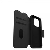 Otterbox iPhone 15 Pro -suojakuori Strada MagSafe Shadow Black