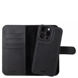 holdit iPhone 15 Pro Kotelo Wallet Case Magnet Plus Musta