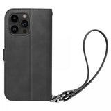Spigen iPhone 15 Pro -kotelo Wallet S Pro musta