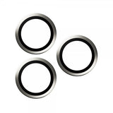 PanzerGlass iPhone 15 Pro/iPhone 15 Pro Max Kameran suojaus Hoops White Titanium