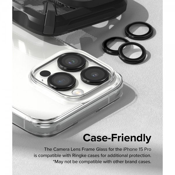 Ringke iPhone 15 Pro Kameransuoja Linssinsuojuskehikko