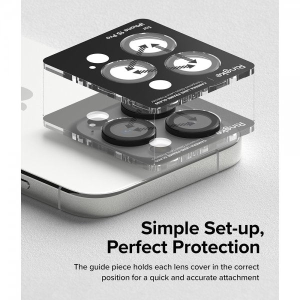 Ringke iPhone 15 Pro Kameransuoja Linssinsuojuskehikko