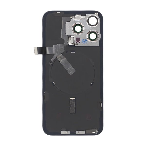 iPhone 15 Pro Max Takalasi Kokonainen OEM - Titaanitumma