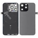 iPhone 15 Pro Max Takalasi Kokonainen OEM - Titaanitumma