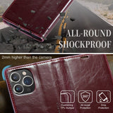 CaseMe iPhone 15 Pro Max -kotelo 003-sarja Punainen