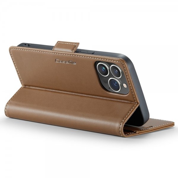 CaseMe iPhone 15 Pro Max Kuori 023-sarja Ruskea