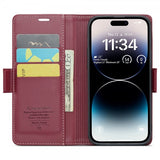 CaseMe iPhone 15 Pro Max Suojakotelo 023 Series Punainen