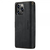 CaseMe iPhone 15 Pro Max -kotelo, C30-sarja, musta