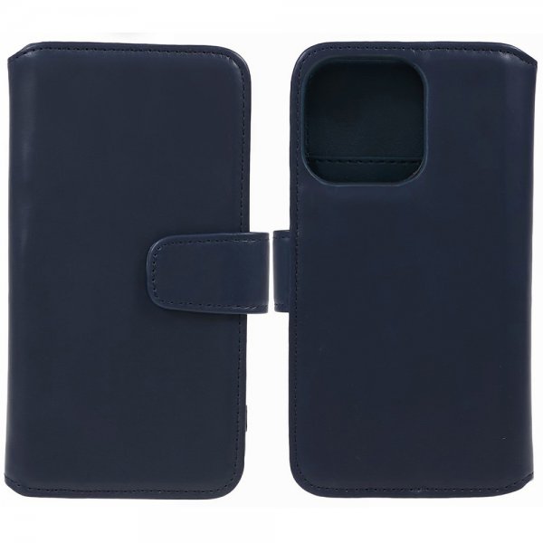 Nordic Covers iPhone 15 Pro Max Essential Leather -suojakotelo, Heron Blue